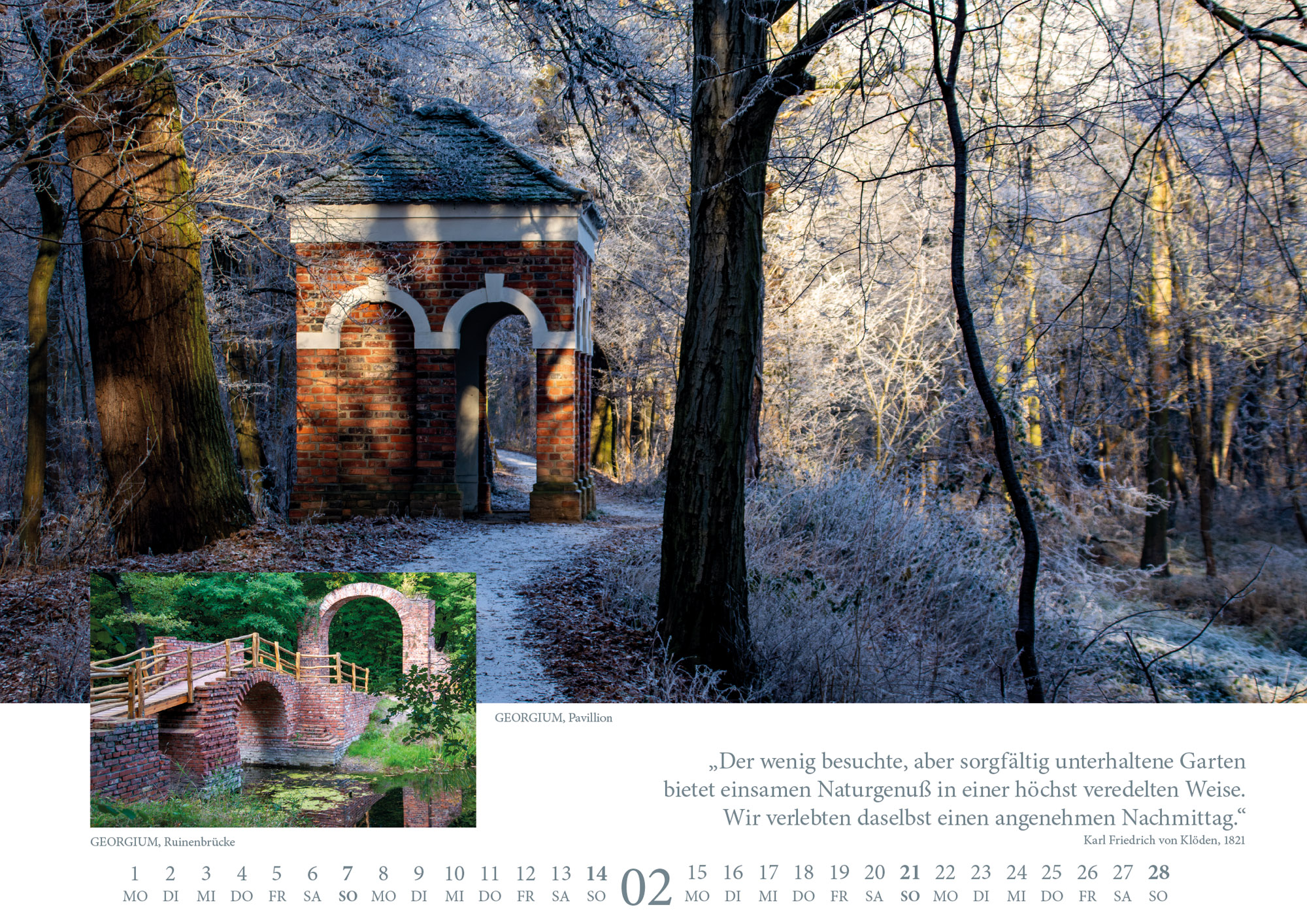 Februar 2027 – vollständige Kalender-Monatsseite