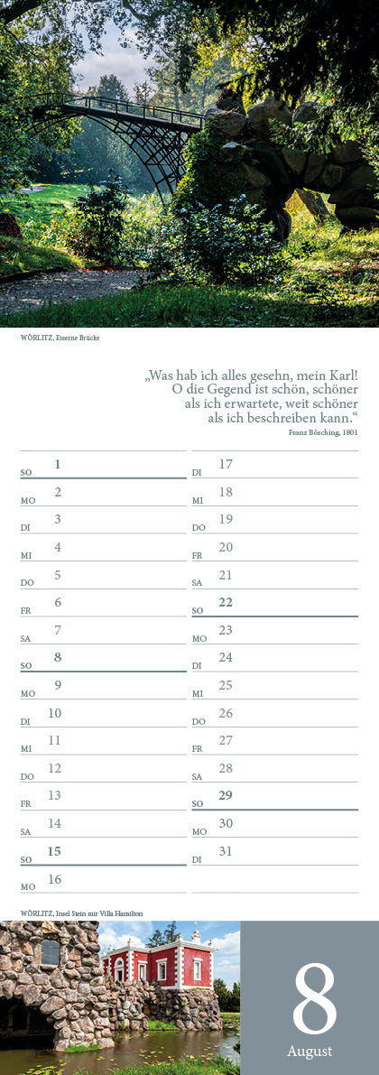 Küchenplaner 2027 – August