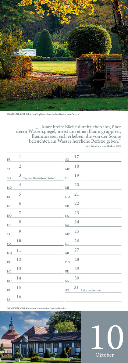 Küchenplaner 2027 – Oktober